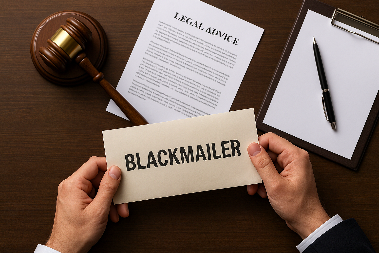 How to get rid of a Blackmailer